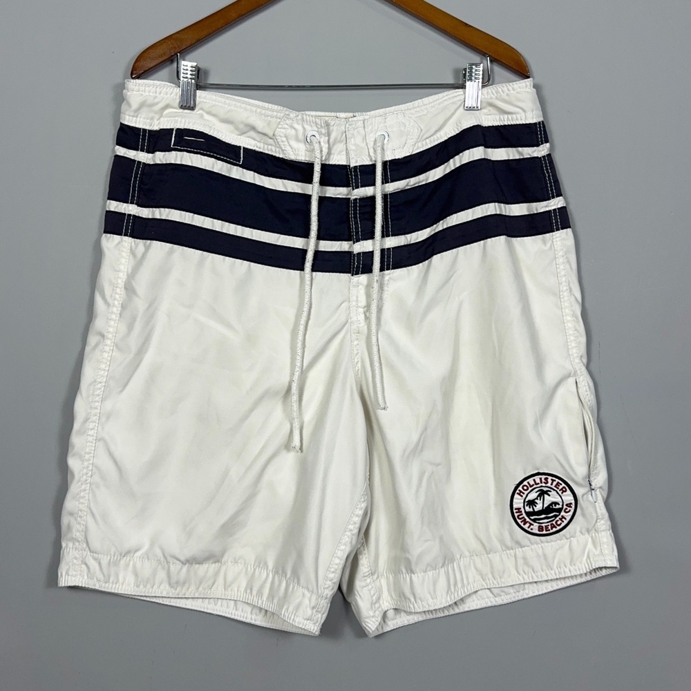 Vintage Hollister Board Shorts Mens Size XL Baggy Surf Skater Swim Trunks